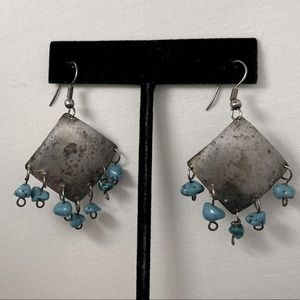 Rodeo Turquoise Earrings from Santa Fe